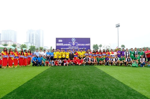 Khởi tranh Giải bóng 'Báo chí đồng hành cùng doanh nghiệp' lần 3 năm 2020